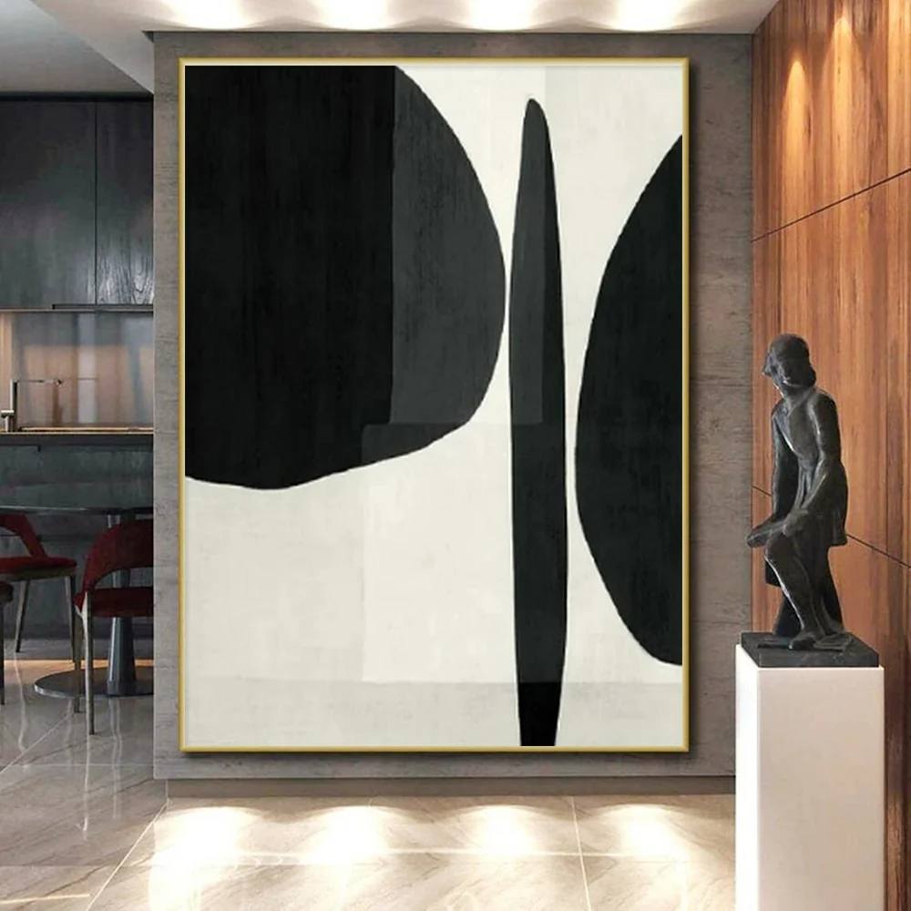 Black_Architecture_Abstract_Canvas_Artwork_6XQF4 wall art